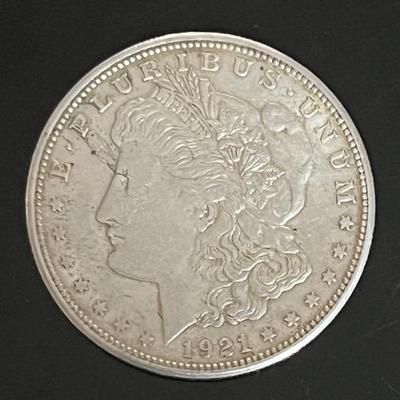 1921 Morgan Silver Dollar