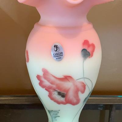 Fenton Burmese Vase