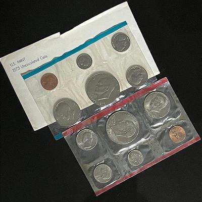1975 U.S. Mint Uncirculated Coin Set