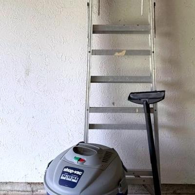 14 Gallon Shop-Vac Plus Werner 6-Foot Household Ladder