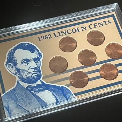 1982 Lincoln Cents