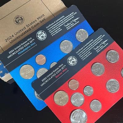 2024 U.S. Mint Set Both P & D Mints