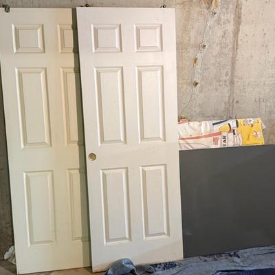 Home/Builder Items Including Sliding Closet Doors (2) And Wall Mirrors (3)
