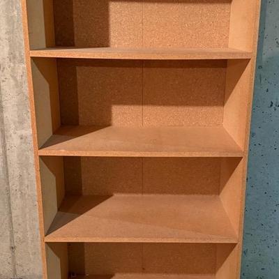 Sturdy 4-Tier Pulp Board Shelf Unit