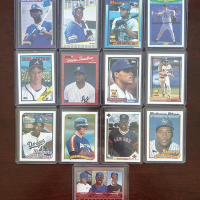 Vintage Rookie Card. Ken Griffey Jr, Tom Glavine, Deion Sanders and More