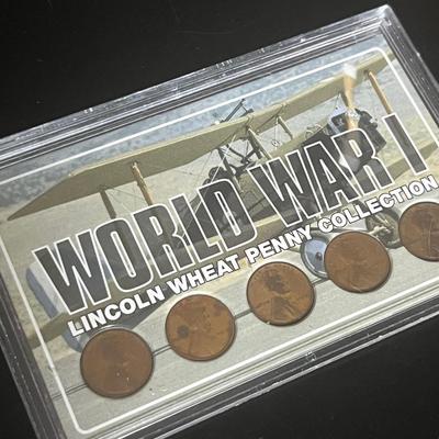 WWI Lincoln Wheat Penny Collection