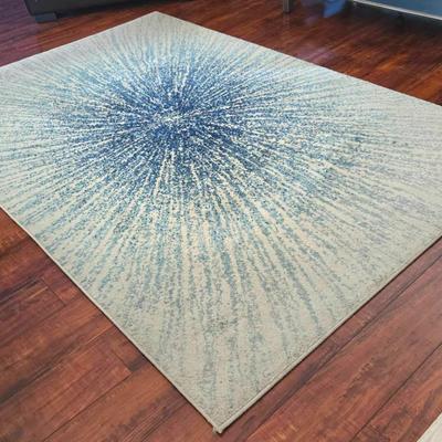 4 Foot by 6 Foot Modern Style Manufactured Area Rug 