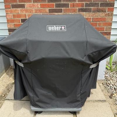 Weber Spirit Gas Grill With Propane Tank & Cover