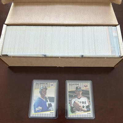 1989 Fleer Baseball Cards. Ken Griffey Jr. Rookie, Nolan Ryan and More