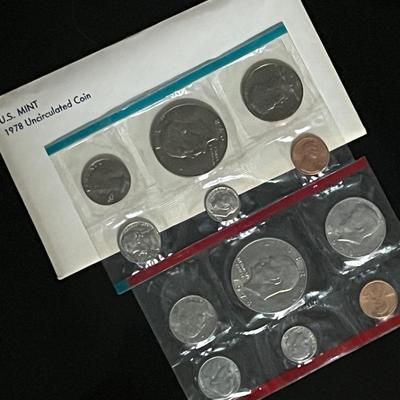 1978 U.S. Mint Uncirculated Coin Set