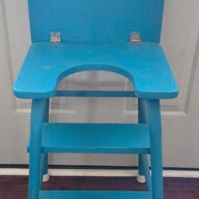Vintage  Painted Youth Chair
