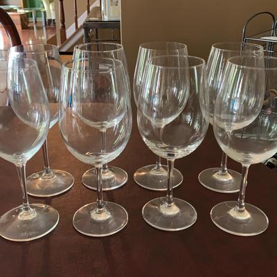 Set Of 8 “Muga” Wine Glasses