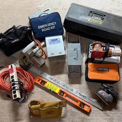 Power Tool Collection With Sander, Saws, RotoZip, Animal Traps, Etc