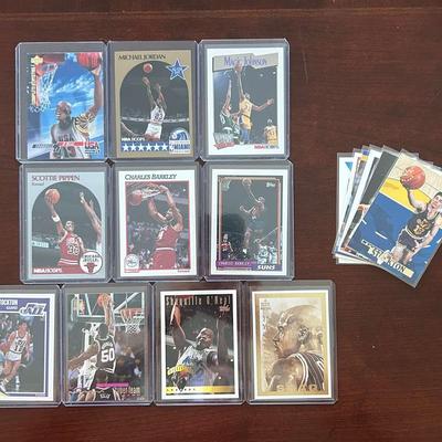Vintage Basketball Cards. Michael Jordan, Charles Barkley, Pippen, Shaq, Stockton and More