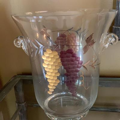 Hand Painted Wine Cooler