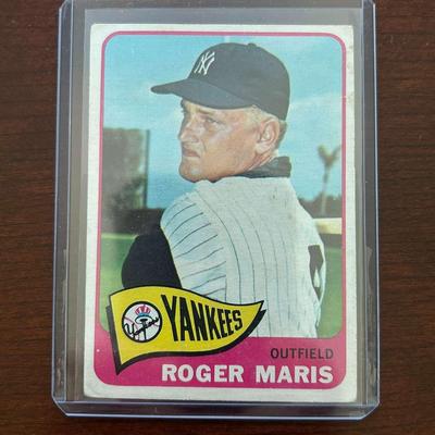 1965 Topps Baseball Roger Maris