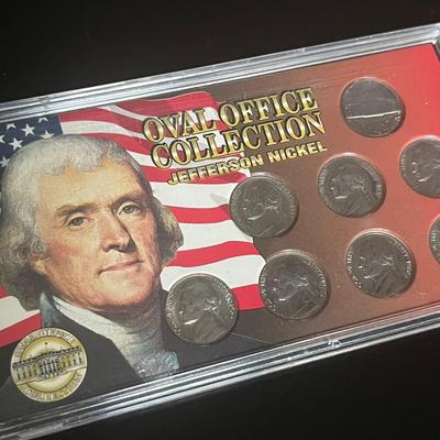 Oval Office Jefferson Nickel Collection
