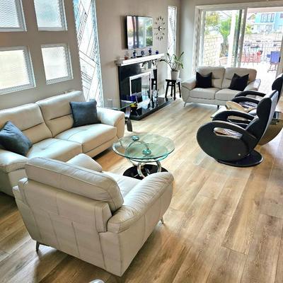 Quality (Well Taken Care Of) Designer Furniture Throughout Property.