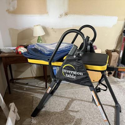 Ironman inversion table