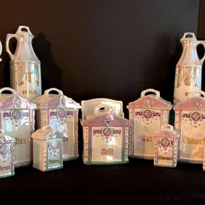 Beautiful  Collection  Of Mepoco Lusterware