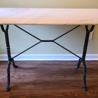 Granite Top Cast Iron Table 