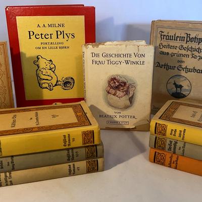 A Lot Of Vintage German Children’s Books 