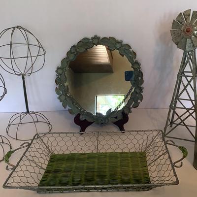 Rustic Metal Decor