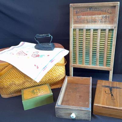 Vintage Lot Of Wooden Treasures And More!