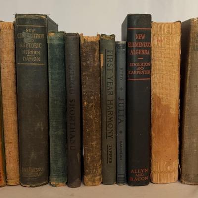 School Is In - Collection Of Antique And Vintage School Books And Primers