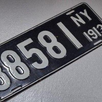 Vintage Car Tags/License Plate