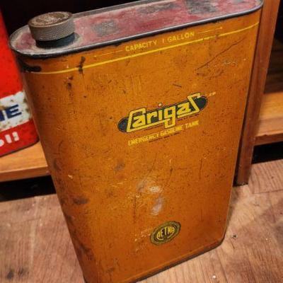Vintage Emergency Carigas Gas Can
