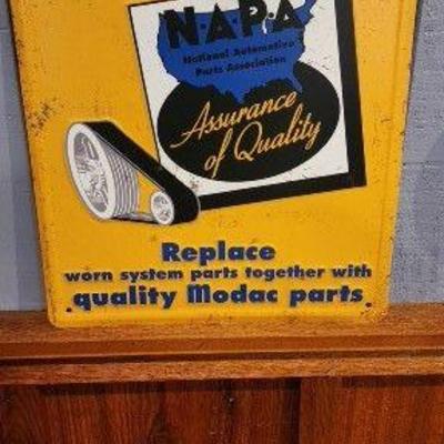 Napa Assurance of Quality Advertising Sign 12" x 12"