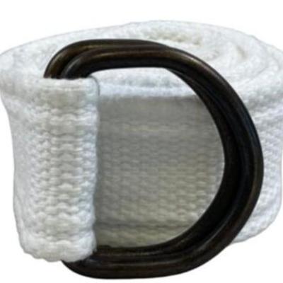 White Cloth Belt - 31"