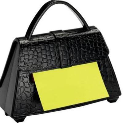 Post-it 3M Pop-up Note Black Purse Dispenser