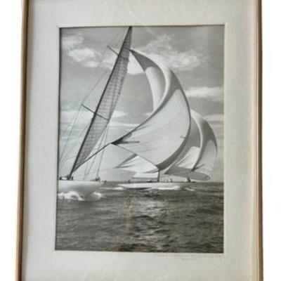 Framed Photograph - Labeled Zio And Nightwing NYYC Cruise 1989, Rosenfeld