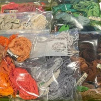 Yarns- Needlepoint Yarn - There are 2 lots of needlepoint yarn in the auction