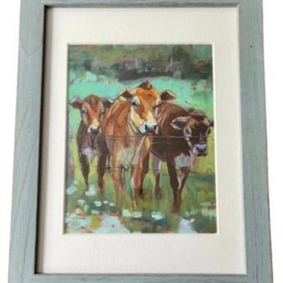 Sale Photo Thumbnail #29: Original Art By Britt Bair - Three Amigos - Framed