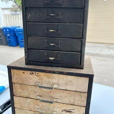 Small Metal Parts Drawers