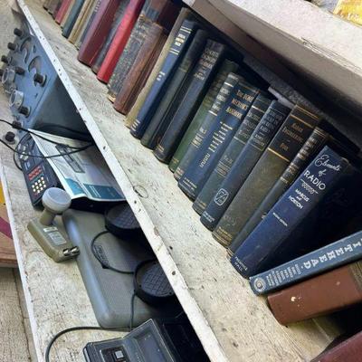 Antique and vintage books