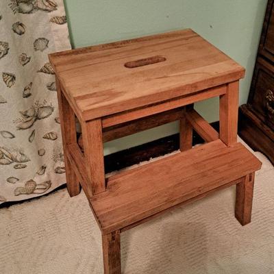 Wooden Step Stool