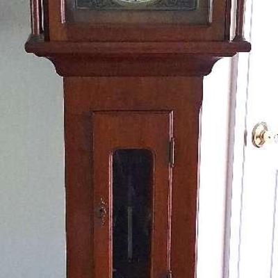 Daneker Tempus Fugit Grandfather Clock with Key