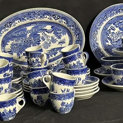 Shenango USA Blue/White China And More