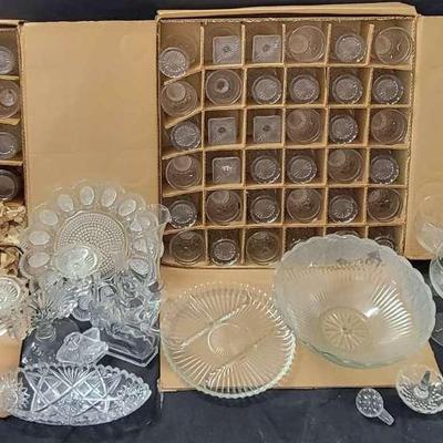 Glass And Heavy Cut Glass Drinkware And Decor