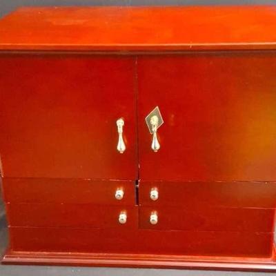 Lori Greiner Wooden Jewelry Storage Box