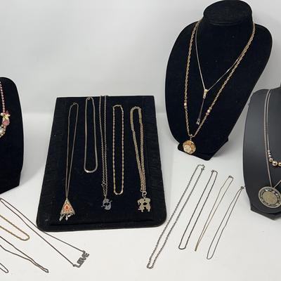 Goldtone Necklaces #2