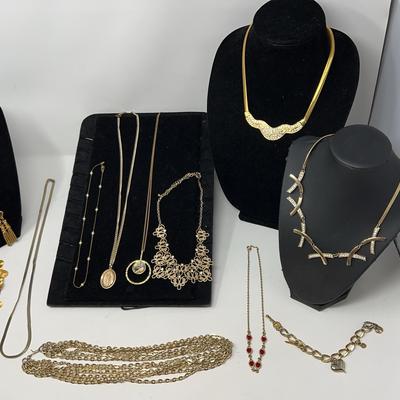 Goldtone Necklaces #1