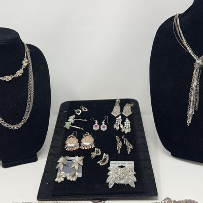 Costume  Earrings And Necklaces