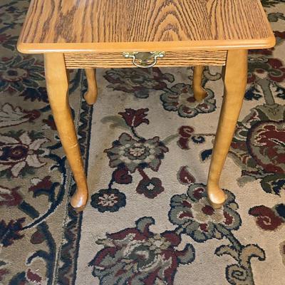 Gloss Wooden Side Table