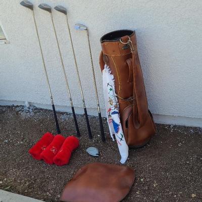 Pinseeket Golf Clubs and Ajay Golf Bag