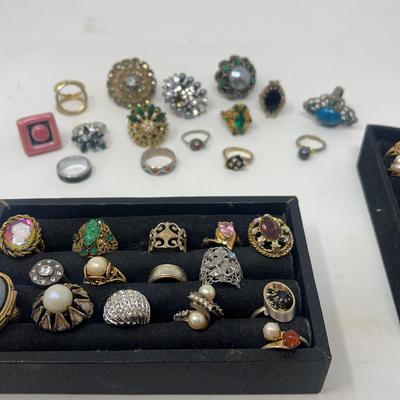 Collection of Costume Rings